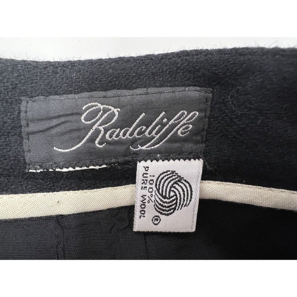 Womens Radcliffe Black Wool Skirt Size Unknown - Picture 5 of 12